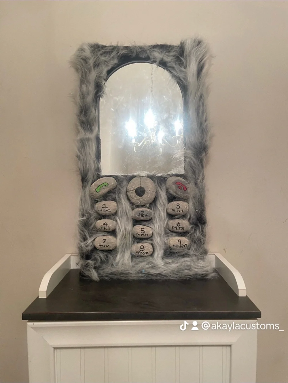 Furry Cellphone Mirror